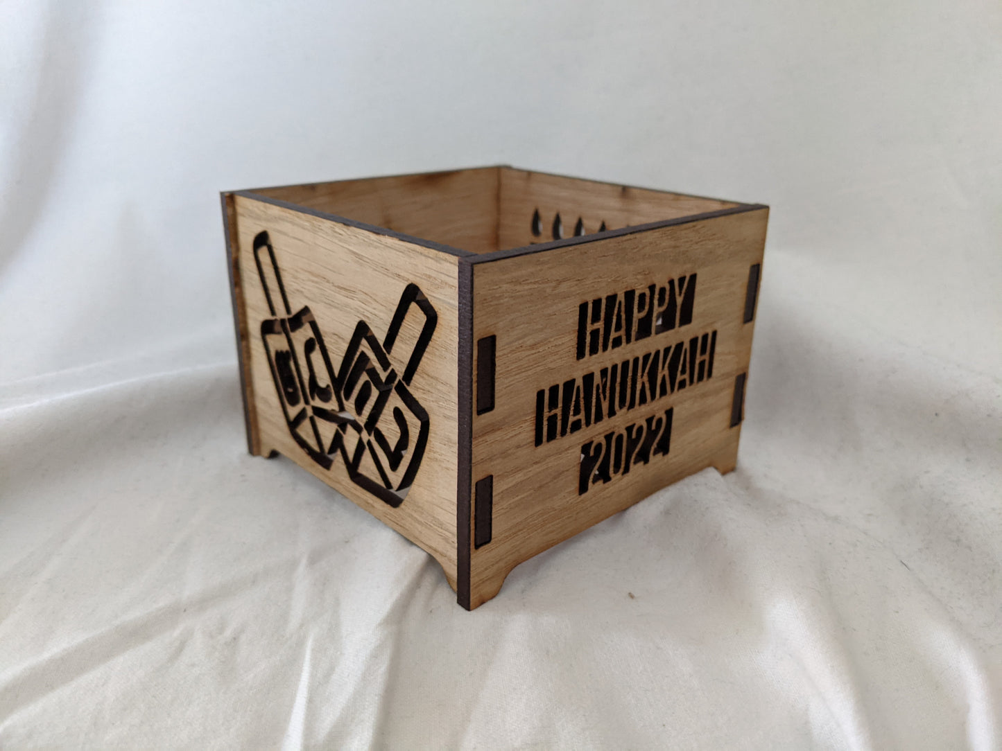 Wooden Hanukkah Lantern Personalised Gift