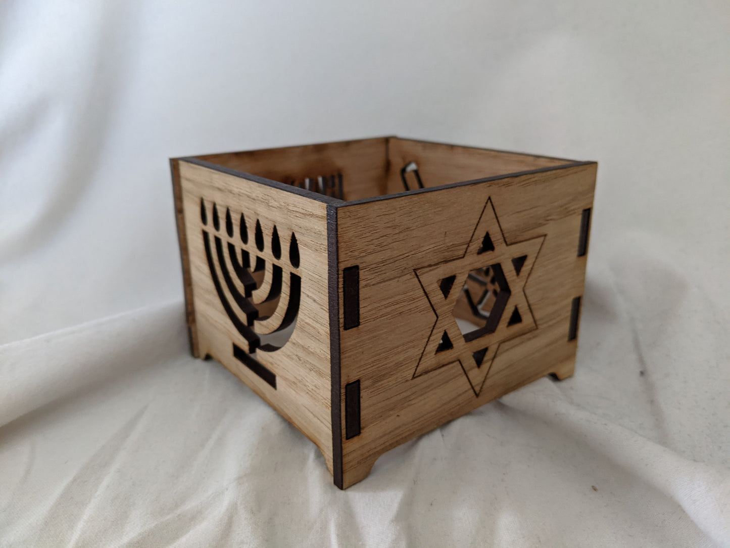 Wooden Hanukkah Lantern Personalised Gift