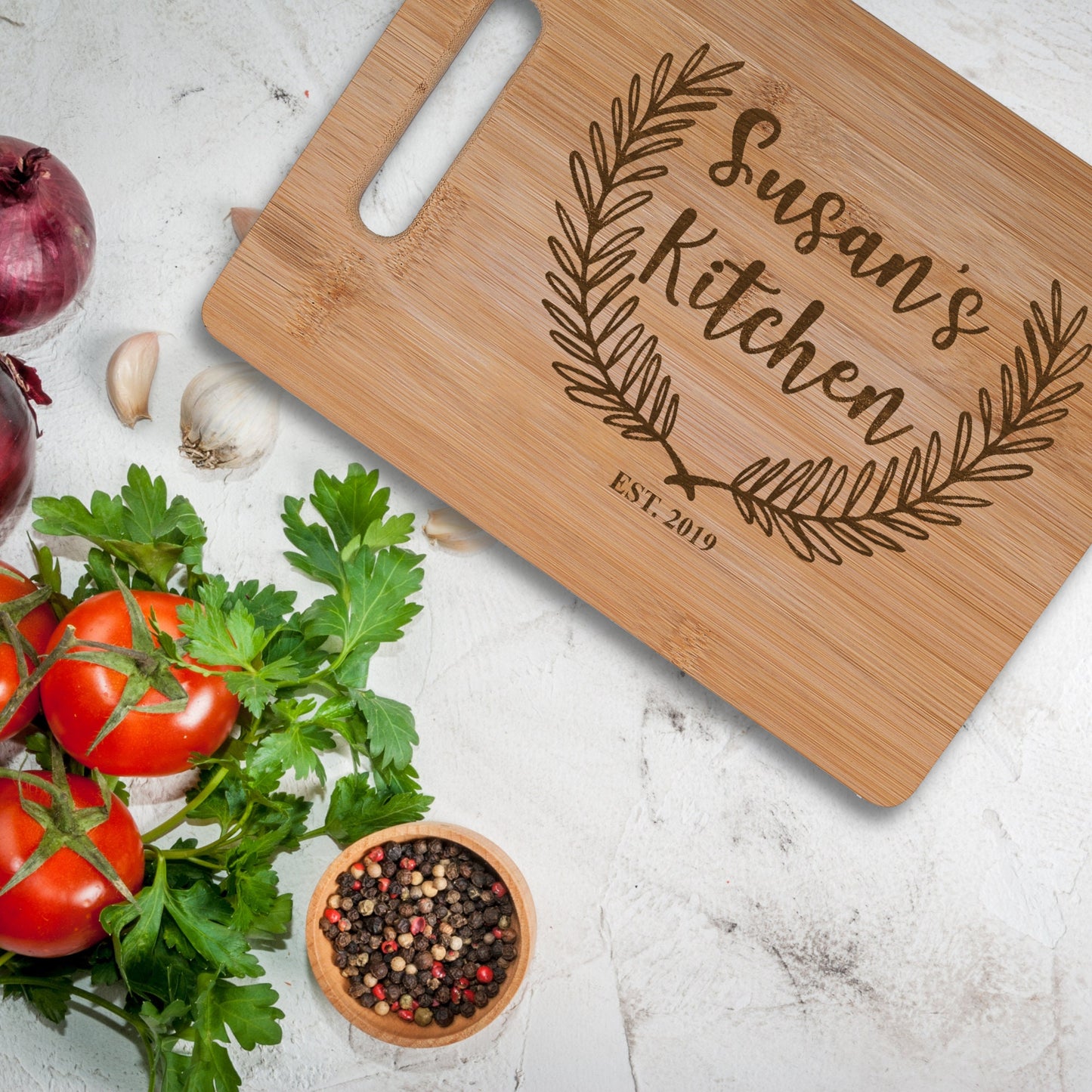 Personalised Bamboo Chopping Board