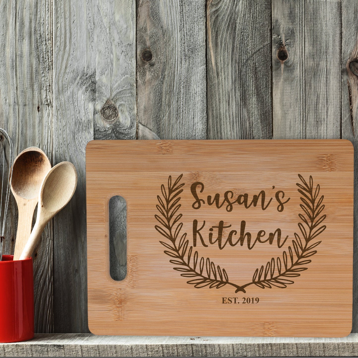 Personalised Bamboo Chopping Board