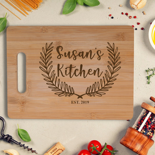 Personalised Bamboo Chopping Board